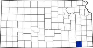 Montgomery County, Kansas Location