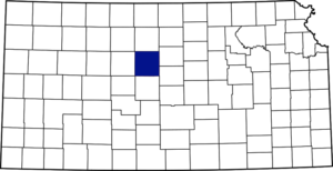 Russell County, Kansas Location