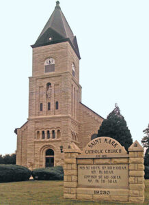 St. Mark, Kansas Catholic Church, courtesy Wikipedia.