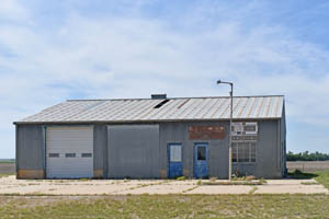 Old Co-op station in Vesper, Kansas today by Kathy Alexnder.