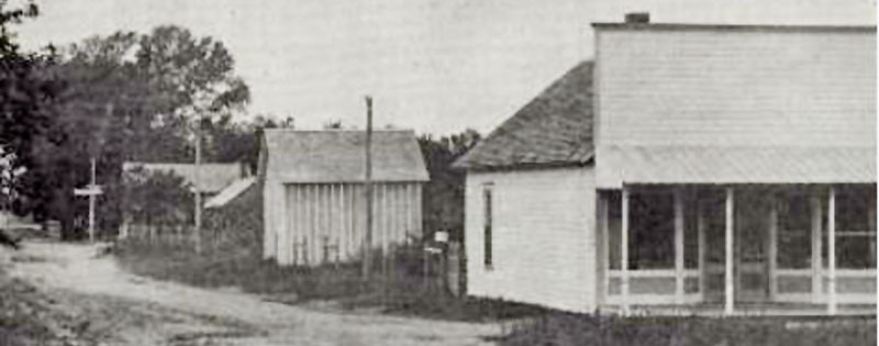 Waterloo, Kansas buildings, 1910.