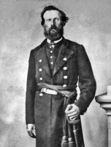 Albert Ellithorp a Civil War Officer in Coffey County, Kansas commanding Indian troops.