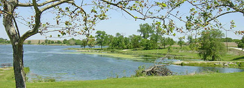 Brown State Fishing Lake by Jim Mason, courtesy Natural Kansas.
