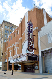 Fox Theater in Hutchinson, Kansas by Kathy Alexander.