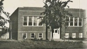 1915 school in Lone Elm, Kansas.