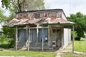 Old store building in Willis, Kansas by Kathy Alexander.