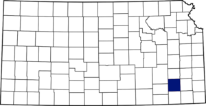 Wilson County, Kansas location.