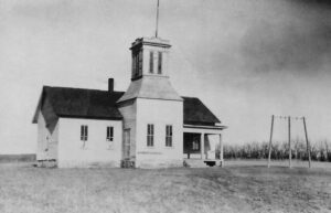Annelly, Kansas school about 1877.