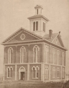 Jackson County, Kansas Courthouse in Holton, Kansas, 1874.