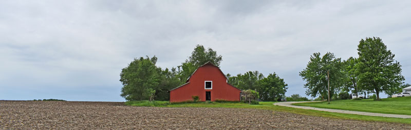 Jackson County, Kansas barn by Kathy Alexander.