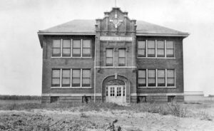 Kipp, Kansas Highschool, about 1910.