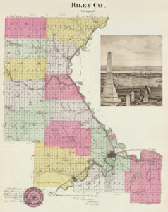 Riley County by L.H. Everts & Co., 1887.