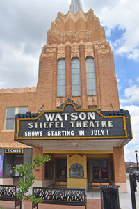 Watson Stiefel Theatre in Salina, Kansas by Kathy Alexander.