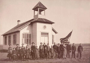 Trenton Schoolhouse, 1890.