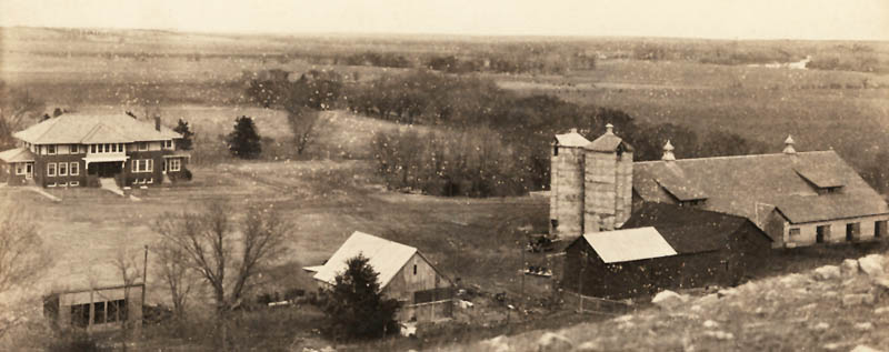 Avery Farm in Clay County, Kansas, 1900.