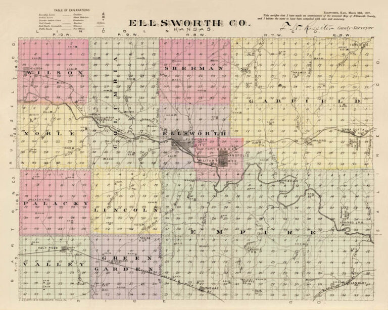 Ellsworth County, Kansas Legends of Kansas