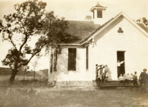 Goshen, Kansas school about, 1905.