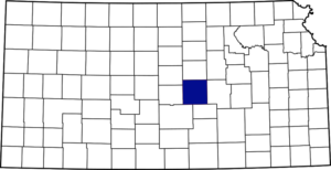 McPherson County, Kansas Location.