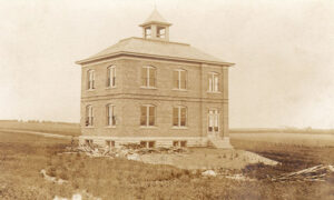 Oak Hill, Kansas School, 1909.