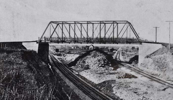 Melvern, Ks Truss Bridge 1909