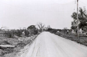 Bushnell Road in Cowley County, Kansas, 1958.