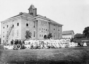 Council Grove, Kansas High School, 1909.