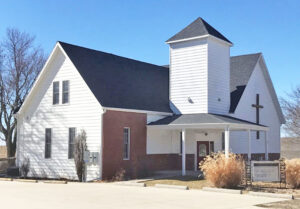 Elm Grove Baptist Church in Chiles, Kansas.