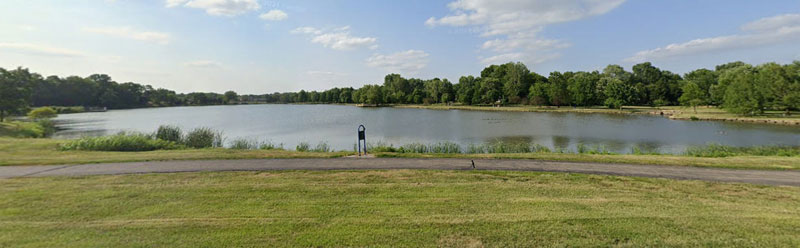 Frisco Lake Park in the Stanley neighborhood of Overland Park.