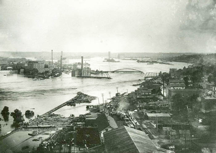 Kansas City, Kansas flood, 1903.
