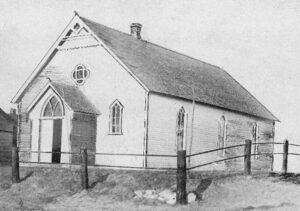 Kickapoo Methodist Church in about 1880