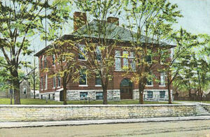 Public school in Rosedale, Kansas, 1909.