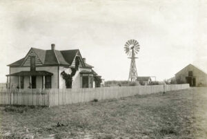 Haskell County Farm by Francis Marion Steele, about 1900.