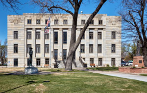 Finney County Courthouse in Garden City, Kansas by Carol Highsmith 2021.