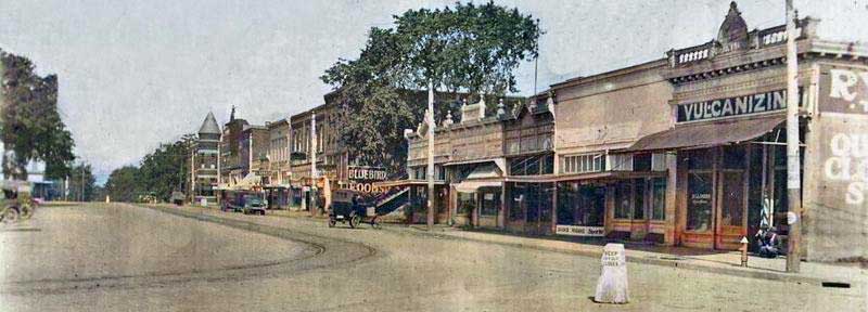 Girard, KS Downtown Early 1900s