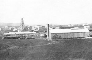 Alma, Kansas Saltworks, 1874.