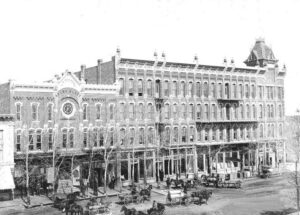 Garden City, Kansas Hotel Windsor, 1890.