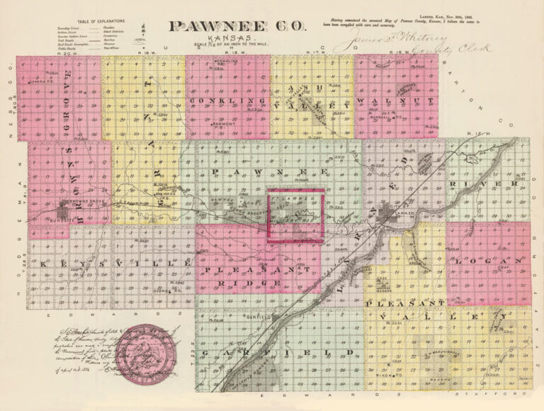 Pawnee County, Kansas Legends of Kansas