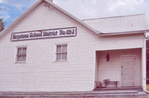 Keystone School near Attica, Kansas.