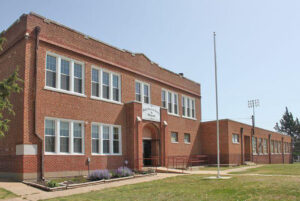 Derby old Public School in Derby, Kansas.