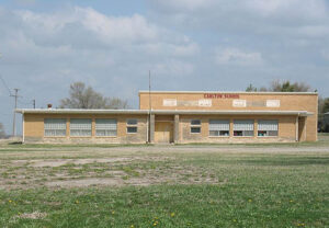 Carlton School in Dickinson County, Kansas.