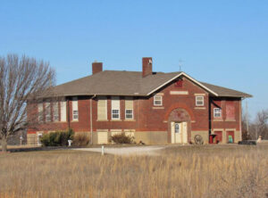 District #3 School near Fredonia, Kansas.