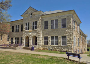 Tecumseh Hall at Haskell Indian Nations University, courtesy Wikipedia.