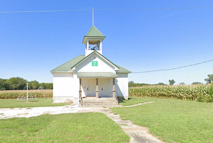 Homewood School in Franklin County, Kansas courtesy Google Maps.