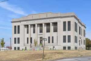 Montgomery County, Kansas Courthouse in Indepdence, Kansas by Kathy Alexander.