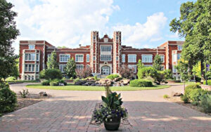Pioneer Hall at Kansas Wesleyan University.