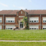 Old school in Nortonville, Kansas by Kathy Alexander.