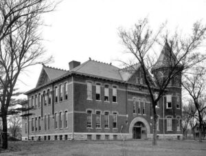 Ottawa, Kansas High School about 1910.