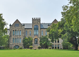 Cooper Hall at Sterling College, in Sterling, Kansas by Kathy Alexander.