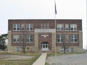 Eskridge Grade School in Wabaunsee County, Kansas.