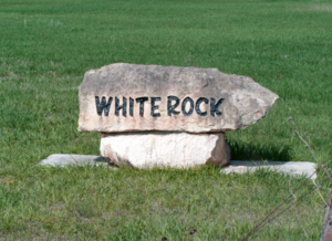 White Rock, Kansas Marker.